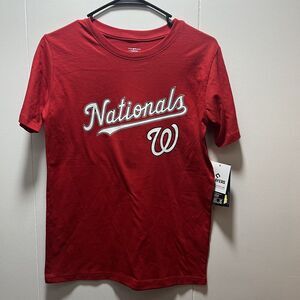 Washington Nationals Shirt MLB‎ Genuine Merchandise Youth Size Large 12/14 NEW